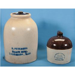 One Snuff Jar and One Jug