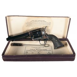 Exceptional Documented Final Production Pre-War - Post-War Colt Single Action Army Revolver with Ori