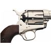 Image 4 : Excellent Early Second Generation Nickel Plated Colt Single Action Army Revolver with Original Black