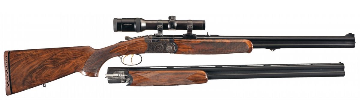 Beretta Model S689 Sable Over and Under Double Rifle with Extra 20 ...