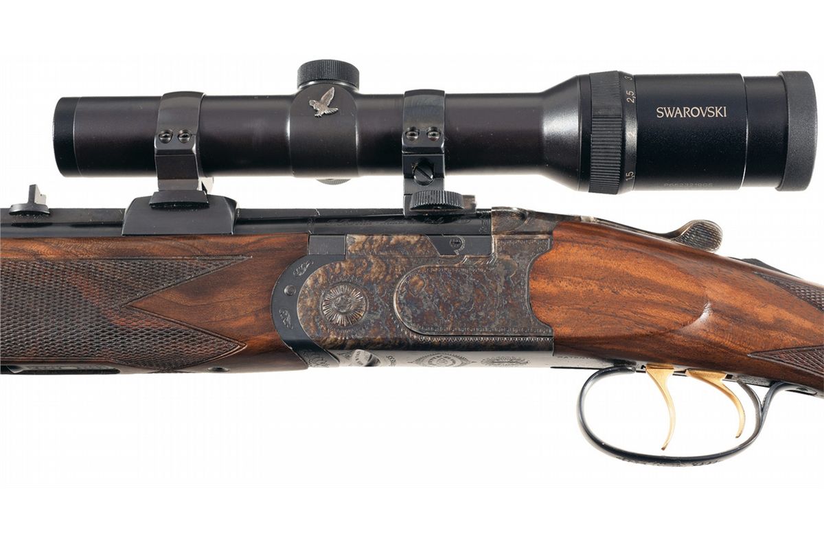 Beretta Model S689 Sable Over and Under Double Rifle with Extra 20 ...