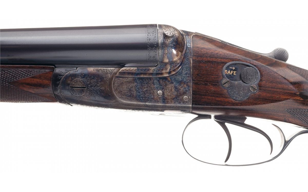 Engraved W.W. Greener FH 35 Box Lock Double Barrel 20 Gauge Shotgun