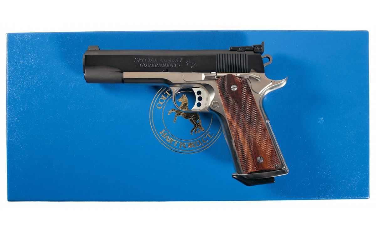 Colt Custom Shop Special Combat Government 1911 Semi-Automatic Pistol ...