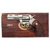 Image 1 : Colt Nickel Python Double Action Revolver with Original Box