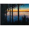 Image 1 : Shelby Keefe, Sundown on Eagle Bluff, Oil on Canvas