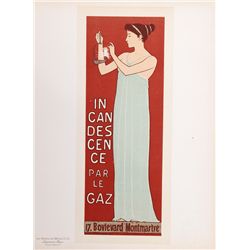 Maurice Realier-Dumas, Incandescence, Lithograph