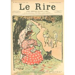 Maurice Radiguet, Le Rire, No. 103, 10 Page Newsprint Magazine