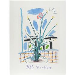 Pablo Picasso, Le Bouquet, Lithograph