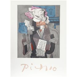 Pablo Picasso, Personnage et Colombe, Lithograph