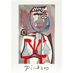 Pablo Picasso, Personnage, Lithograph