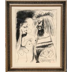 Pablo Picasso, Le Vieux Roi, Lithograph