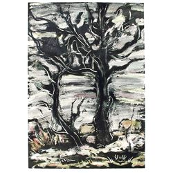 Bogdan Grom, Tree of Life, Lithograph