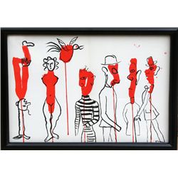 Alexander Calder, Circus 3, Lithograph