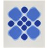 Image 1 : Blue Geometric Abstract #15, Silkscreen