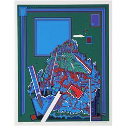 Risaburo Kimura, City 365, Serigraph