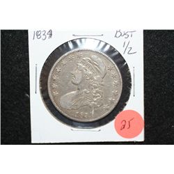 1834 Liberty Bust Half Dollar