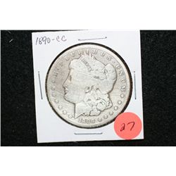 1890-CC Silver Morgan $1