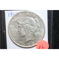 1923-D Peace $1