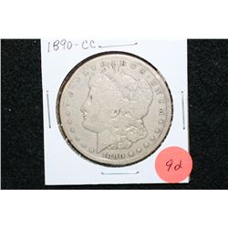 1890-CC Silver Morgan $1