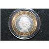 Image 1 : MGM Grand Limited Edition Two-Tone $10 Gaming Token "Marilyn Monroe", .999 Fine