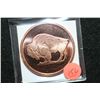 Image 1 : 2011 Buffalo Copper Round, .999 Fine 1 Oz.