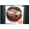 Image 1 : 2011 Buffalo Copper Round, .999 Fine 1 Oz.