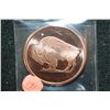 Image 1 : 2011 Buffalo Copper Round, .999 Fine 1 Oz.
