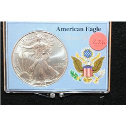 1996 Silver Eagle $1, "American Eagle Silver Dollar"