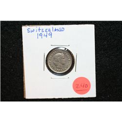 1949 Switzerland Foreign Coin