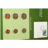 Image 1 : Falkland Islands; Coin Sets of All Nations w/Stamp dated 1985