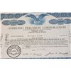 Image 1 : Sterling Precision Corp. Stock Certificate dated 1963