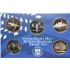 Image 1 : 1999-S US Mint State Quarter Proof Set