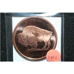 2011 Buffalo Copper Round, .999 Fine 1 Oz.