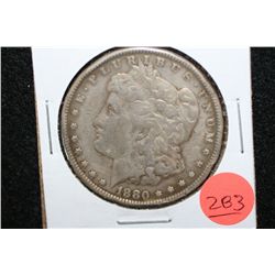 1880 Silver Morgan $1