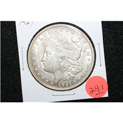 1921 Silver Morgan $1