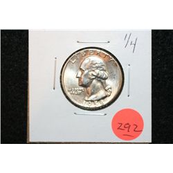 1958 Washington Quarter