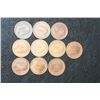 Image 2 : Great Britain One Penny Foreign Coin, various dates & conditions, lot of 10