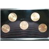 Image 2 : 2000-P US State Quarter Commerative Gold Edition Mint Set, 24K Gold Layered, BU