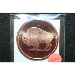 2011 Buffalo Copper Round, .999 Fine 1 Oz.