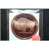 Image 1 : 2011 Buffalo Copper Round, .999 Fine 1 Oz.