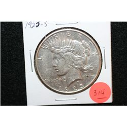 1923-S Peace $1