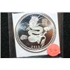 Image 1 : 2012 Year of the Dragon Silver Round, .999 Fine Silver 1 Oz.