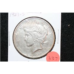 1923-S Peace $1