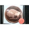 Image 1 : 2011 Buffalo Copper Round, .999 Fine 1 Oz.