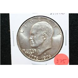1976 Bicentennial Eisenhower $1, Silver