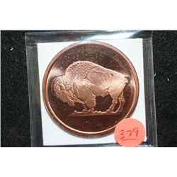 2011 Buffalo Copper Round, .999 Fine 1 Oz.