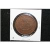 Image 2 : 1852 Canada One Penny Foreign Coin, Bank Token