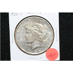 1922-S Peace $1