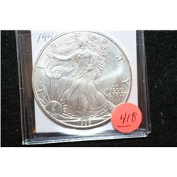 1996 Silver Eagle $1
