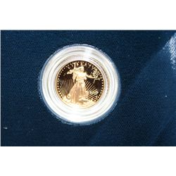 2007 American Eagle $5 Gold Coin, 1/10th Oz.